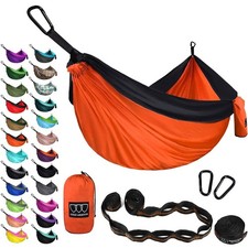 Double Person Hammock with Tree Straps for Outdoor Camping Hammock