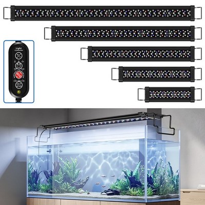 LED aquarium IP66 Remote control RGB Lamp Fish tank Lights Dimmable 12W-36W