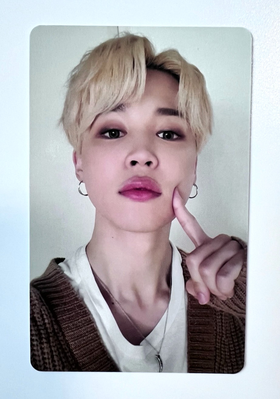 BTS JIMIN [2022 Deco KIT Official Double Sided Photocard] / K-POP
