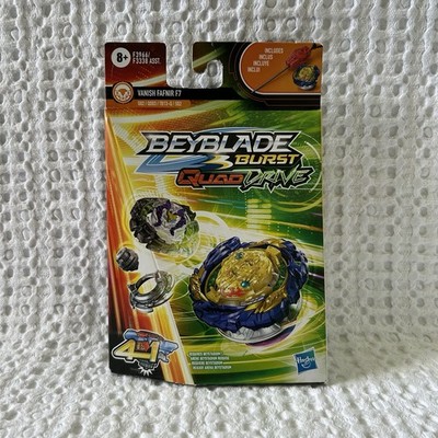Beyblade Burst Quad Drive VANISH FAFNIR F7 Sealed W Launcher New