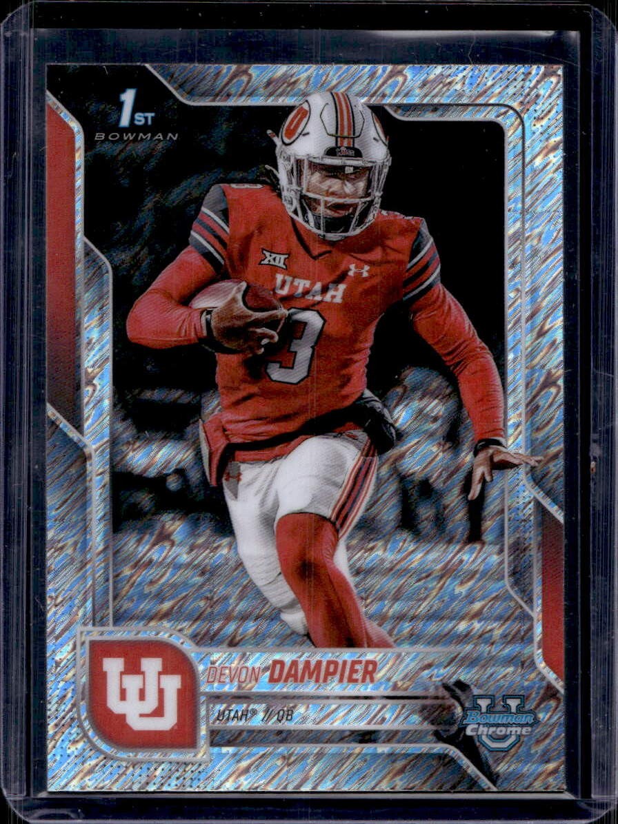 Devon Dampier 2025 Bowman University Chrome #3 Shimmer