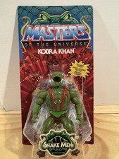 Mattel Masters of the Universe Origins KOBRA KHAN Sealed w Comic NEW Unpunched