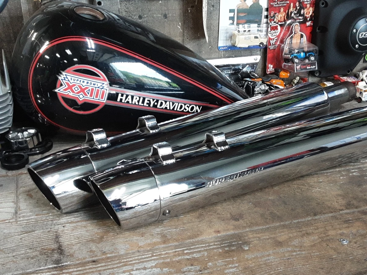 12in. Length Supertrapp Motorcycle Silencers, Mufflers and Baffles