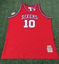 VTG MITCHELL & NESS NBA PHILADELPHIA 76ERS MO CHEEKS 1982-83 AUTHENTIC JERSEY 56
