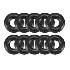 10 Pcs 10mm x 3mm Mechanical Rubber O Ring Oil Seal Gaskets