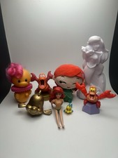 Disney The Little Mermaid Ariel Sebastian Flounder Figures Bundle Lot 8pc Toys