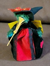 Deb Canham Artist Bear The OZ Collection The Wicked Witch W/ Broom LE 2500 4"