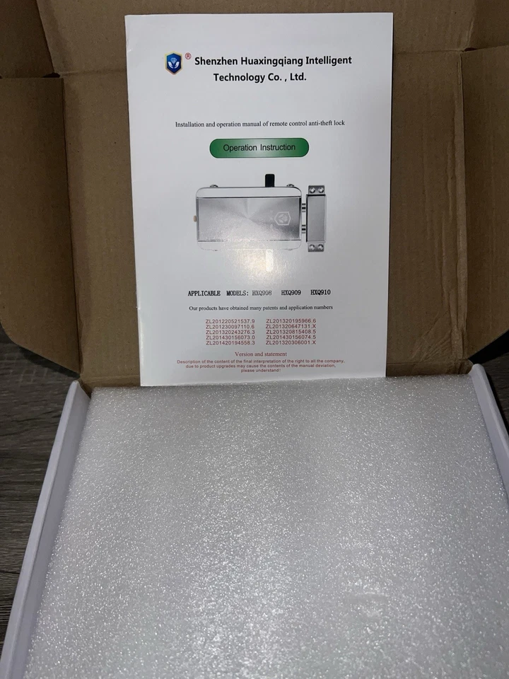 Sistema de control de acceso antirrobo electrónico inalámbrico Smart Lock Deadbolt para el hogar Foto 4 de 4