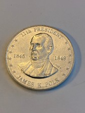 One 1968 Shell Mr. President Game Coin You pick