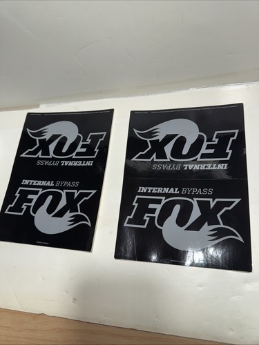 2 TRD PRO  INTERNAL BYPASS FOX RACING Suspension SHOCKS SHOX DECALS STICKERS - Afbeelding 1 van 5