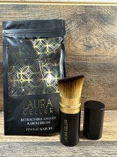 Laura Geller Retractable Angled Kabuki Brush Pinceau Kabuki New in package