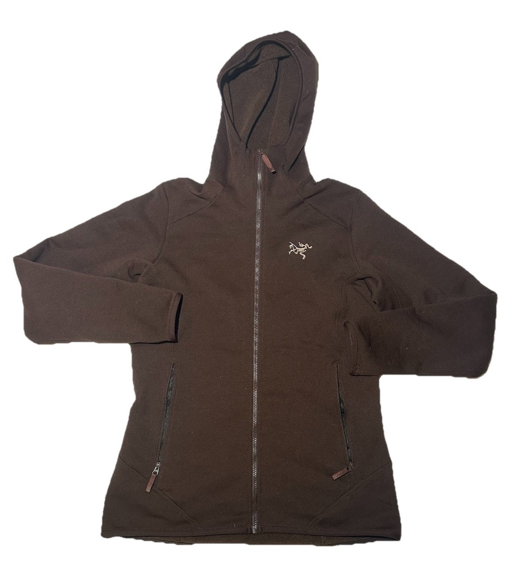 Arcteryx Kyanite Hoody Women's Small Lightweight Zip Up Logo