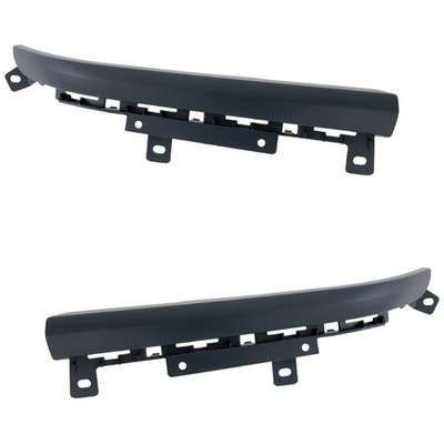 Set of 2 Grille Trims Grill  Driver & Passenger Side Lower Left Right Pair