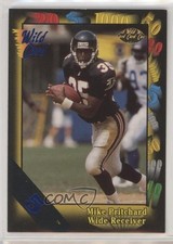 1991 Wild Card 5 Stripe Mike Pritchard #69 Rookie RC 2u3. rookie card picture
