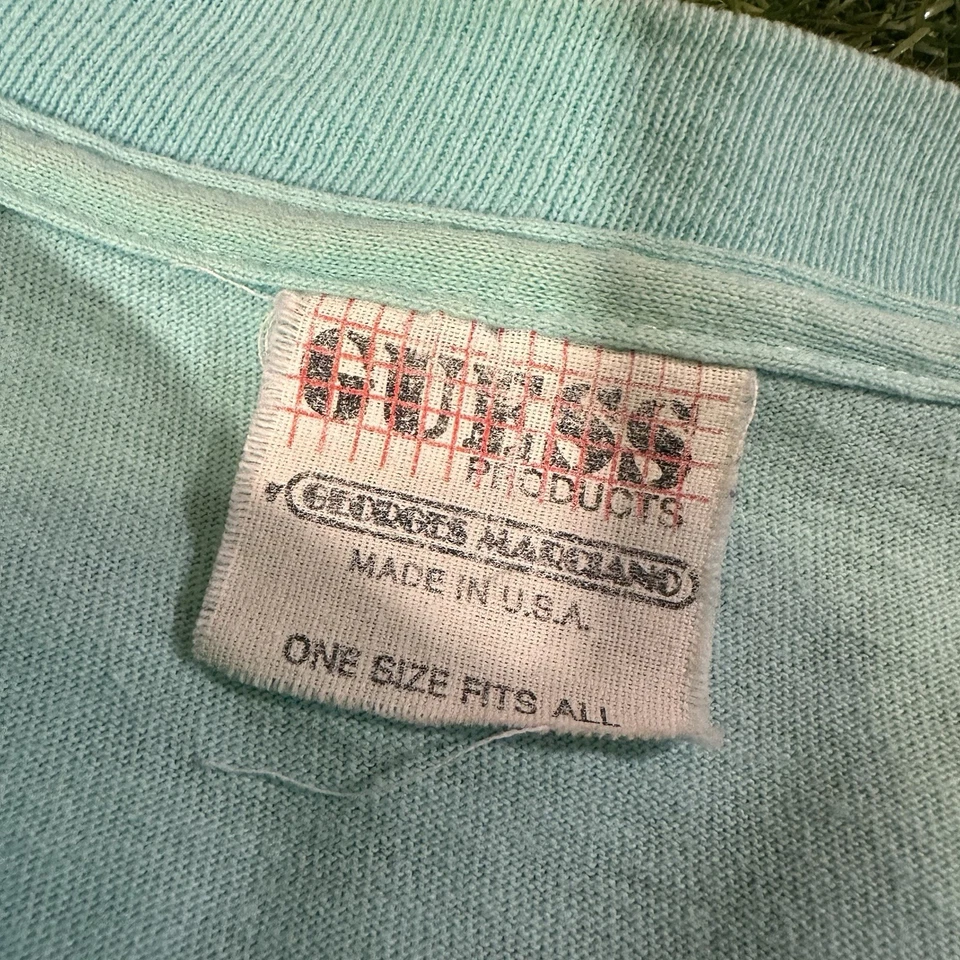 Camiseta vintage 1988 Guess Georges Marciano para mujer Juegos de verano rosa talla 1 Foto 3 de 4