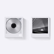 km5 Instant Disk Audio CP1 Bluetooth CD Player White Portable Authentic Ready