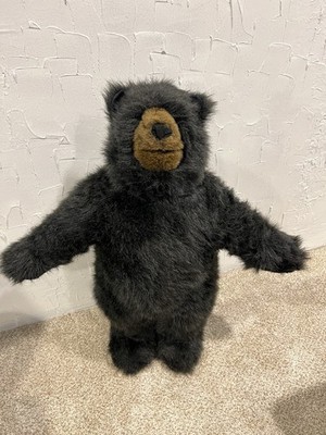 33'' Black Bear Jstuff Associates plush standing vintage poseable  Store Display