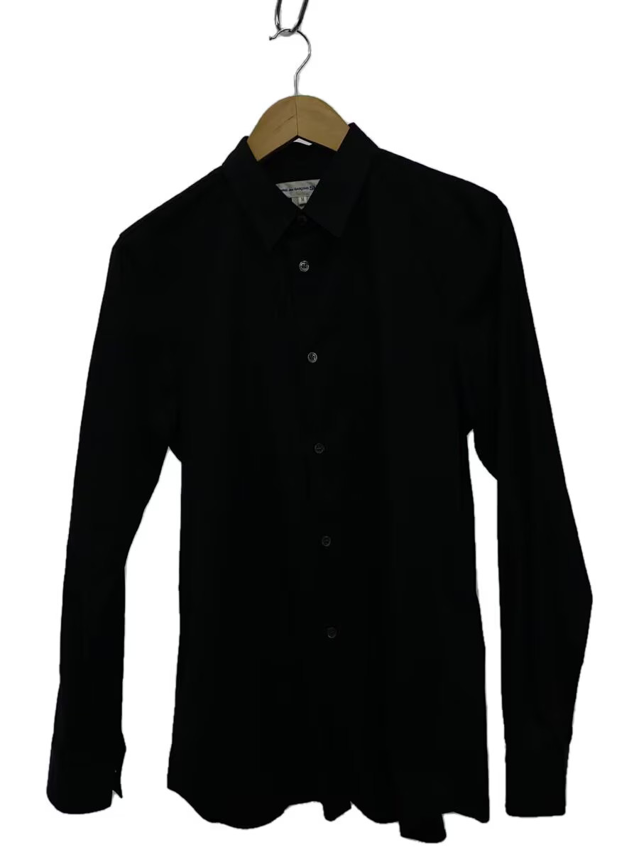 COMME des GARCONS SHIRT Long sleeve shirt M Cotton BLK Plain COMME des GARCONS SHIRT Long sleeve shirt M Cotton BLK Plain