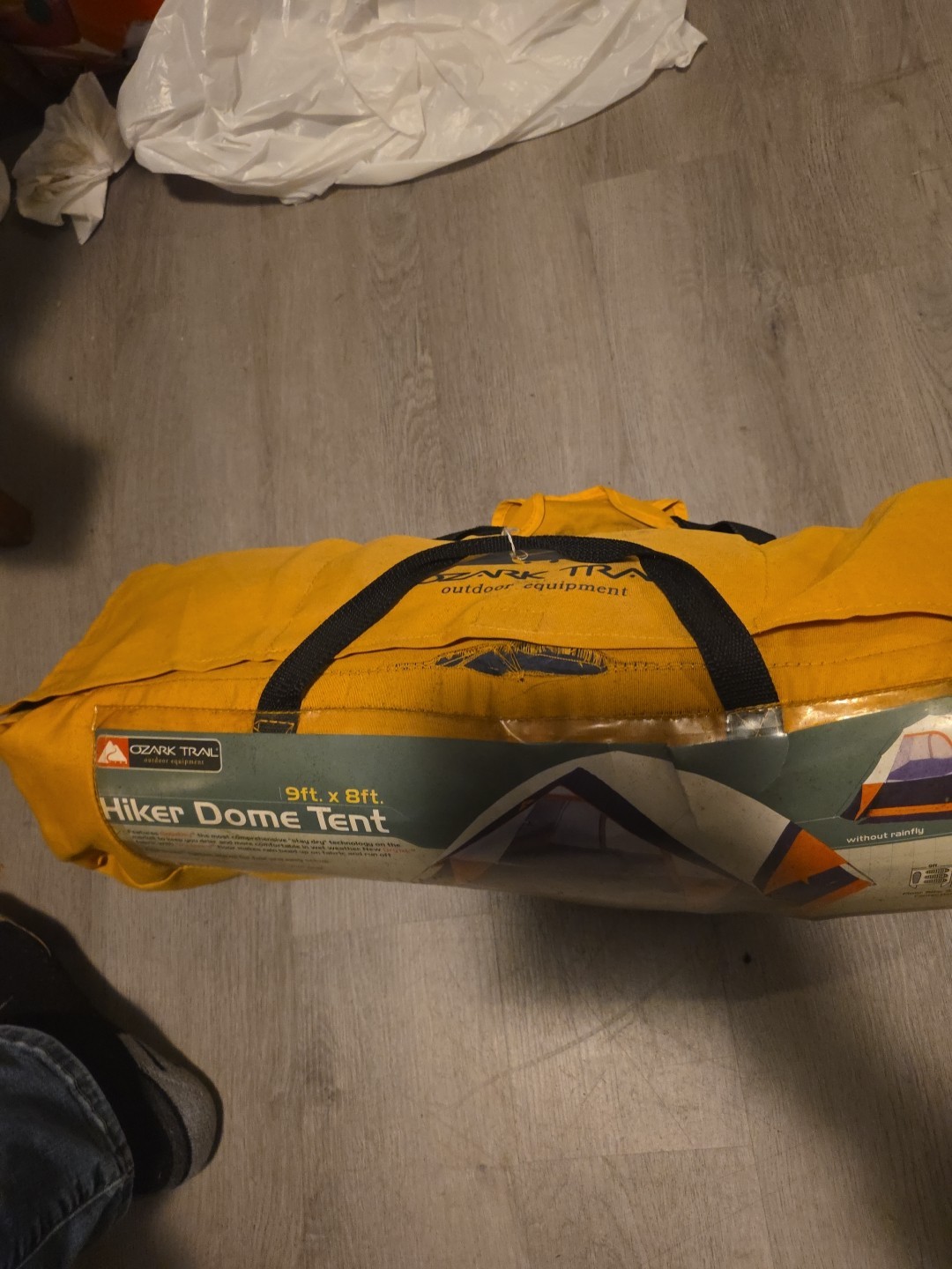 Ozark Trail Go BE DRY Ultimate Rain Protection 4 Person Dome Tent 9ft X 8ft 