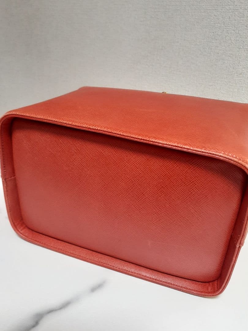 Givenchy handbag leather box-shaped red with arm strap thumbnail 6