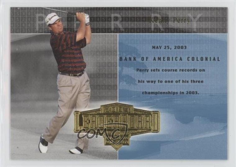 2004 Upper Deck Leaderboard Kenny Perry #64 09at