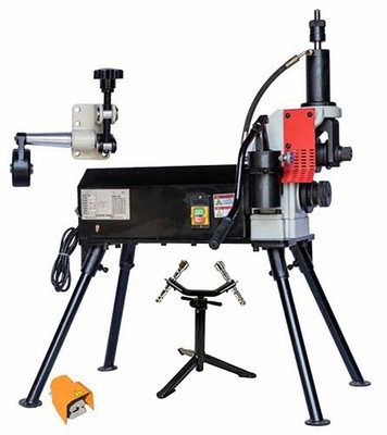 ARGCO RGEH-1240 Electric Hydraulic Roll Grooving Machine Capacity 2'' to 12'' S...
