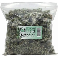 From The Field Catnip Buds Jumbo Bulk Bag 4 OZ, Green FFV508 