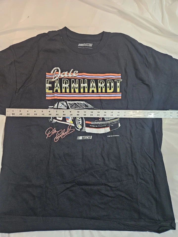 Camiseta NASCAR Masculina 3XL XXL Dale Earnhardt Gráfica Vintage Look Retrô - Imagem 2 de 4