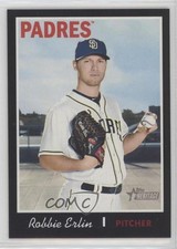 2019 Topps Heritage Black /50 Robbie Erlin #329 z7j