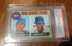1968 Topps - 1968 Rookie Stars Nolan Ryan, Jerry Koosman #177 (RC) PSA 8!