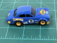 Custom AFX #9 Sunoco Escort Rally Race Car HO Slot Car Run On AFX/Aurora Tracks