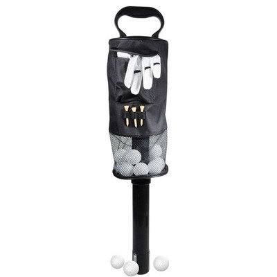 NEW Jef World of Golf Shag Bag Black