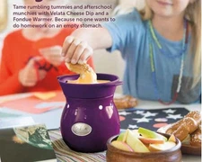 Fondue Melting Pot Velata Purple NEW