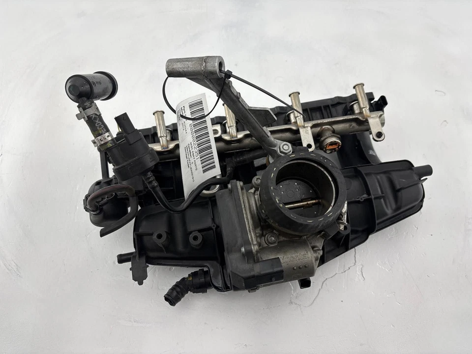 2009-2016 Audi A4 A5 A6 Engine Intake Manifold W/ Thrrottle Body Assembly OEM - Image 4 of 4