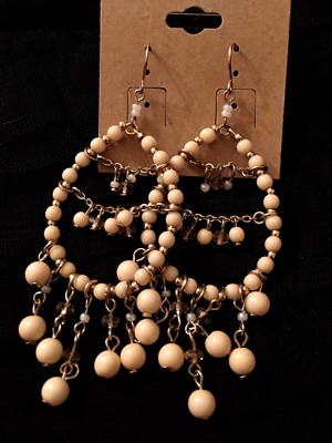 Hande Made Stunning Light Weight Drop Earrings