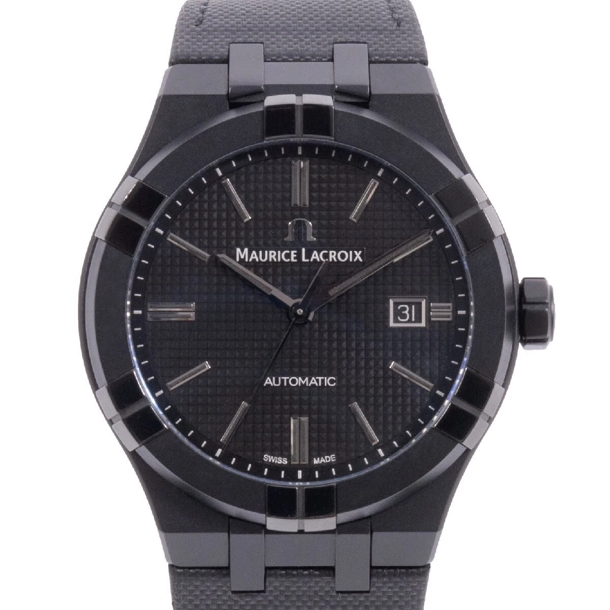 Maurice lacroix top aikon automatic black