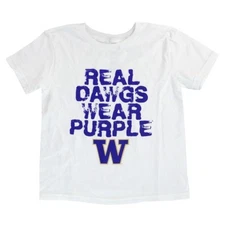 Washington Huskies NCAA Outerstuff Boys White "Take Note" T-Shirt