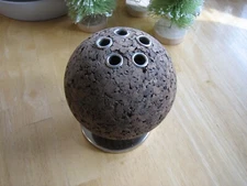 MCM Bulletin Board Park Sherman Cork Ball Spinning Desk Pen Holder