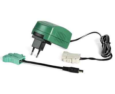 Original Peg Perego grünes Ladegerät 6V 6 Volt für alte und neue Batterien NEU