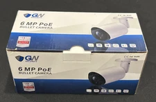 Bullet Security Camera, GW Security 6MP GW-6037MIC-98ft-motion detection-mobile