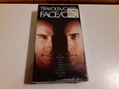Face/Off VHS New Sealed John Travolta Nicolas Cage