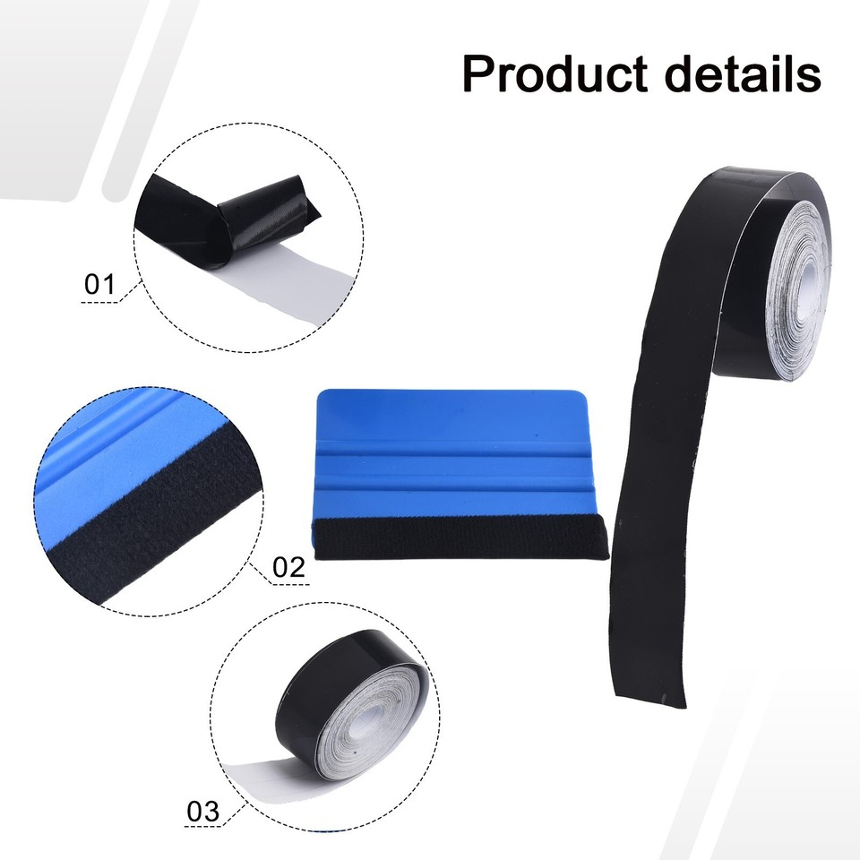 Easy to Apply Carbon Fiber Vinyl Wrap Kit for Chrome Delete and For