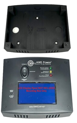AIMS Power REMOTELF / LCD Remote Panel Mounting Box w/ screws