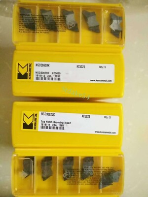 Kennametal NGD3062RK KC5025  Grooving And Cut-Off Carbide inserts New 10pcs