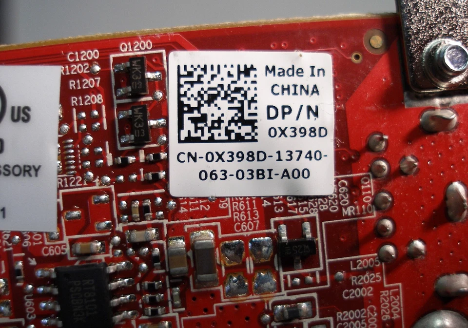 ATI Radeon HD 3450 Dell X398D PCI Express x16 Video Graphics Card 102B6291200 - Image 4 of 4