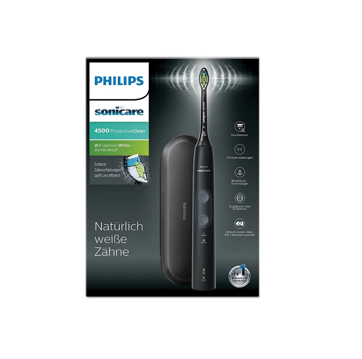 Philips Sonicare ProtectiveClean 4500 Electric Toothbrush HX6830