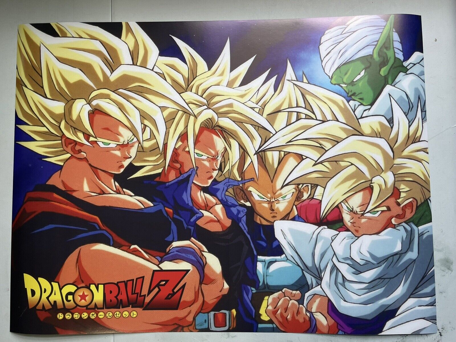 Dragon Ball Poster Cell and Saiyajins at the Cell games 18inx12in Free  Shipping