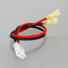 Charging 1' cable Insulated Spade Terminal F2 Type 6.35mm 0.25" to Tamiya Male