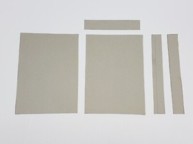 John Elway's Quarterback Nintendo NES Rental Cut Box ONLY *DAMAGED