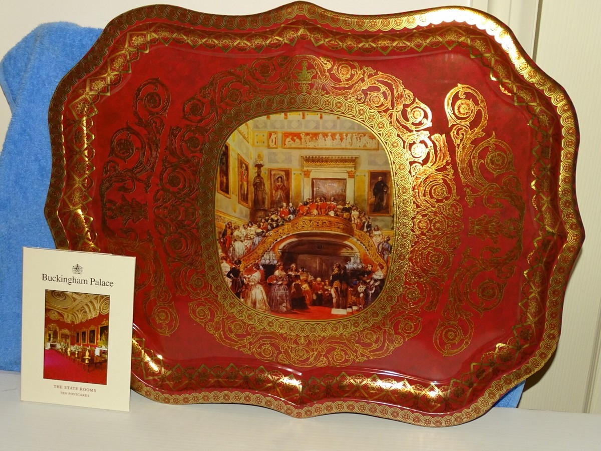 ROYAL SERVING TRAY, FROM ROYAL COLLECTION BUCKINGHAM PALACE 1995